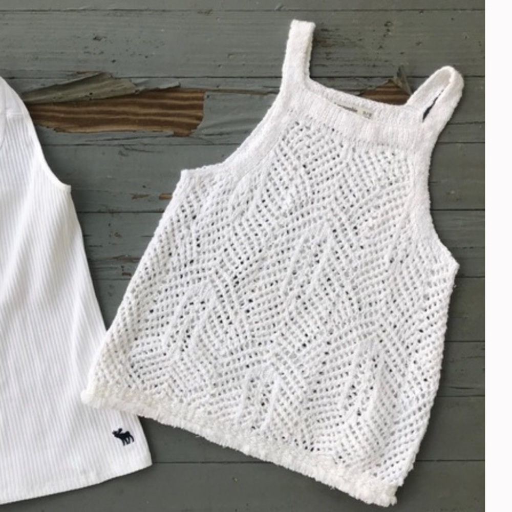 Abercrombie Kids Crochet Top